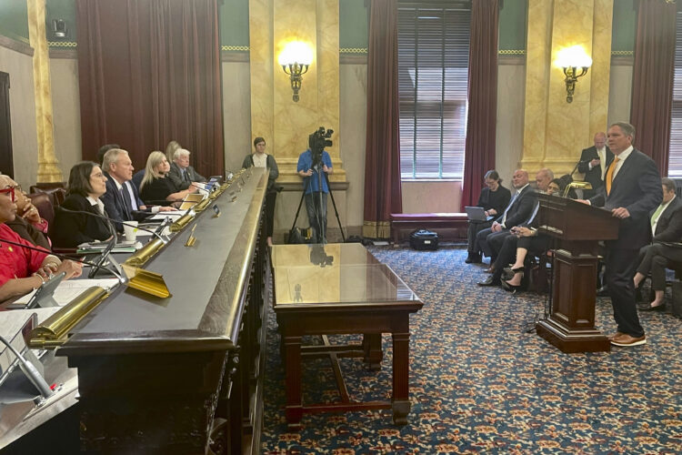 Rail CEO repeats derailment apologies before Ohio Senate